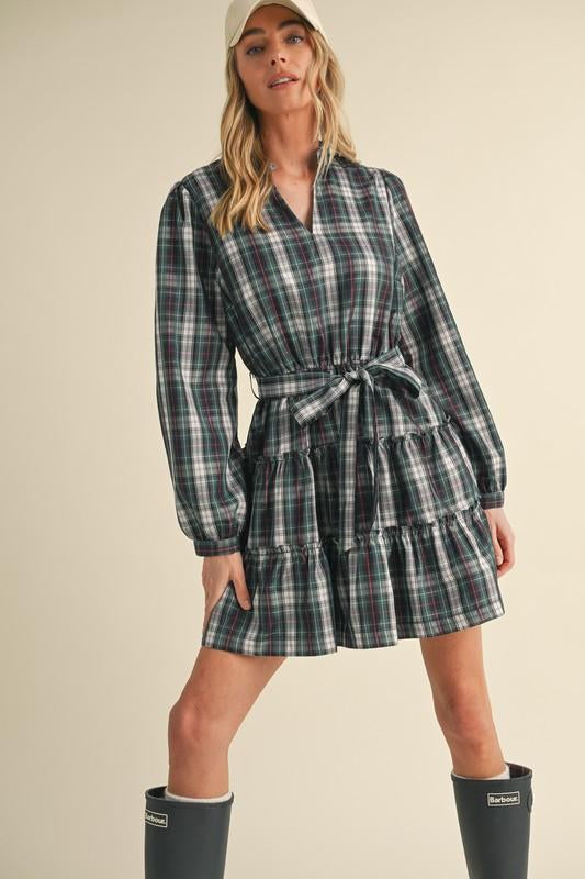 The Way Plaid Dress