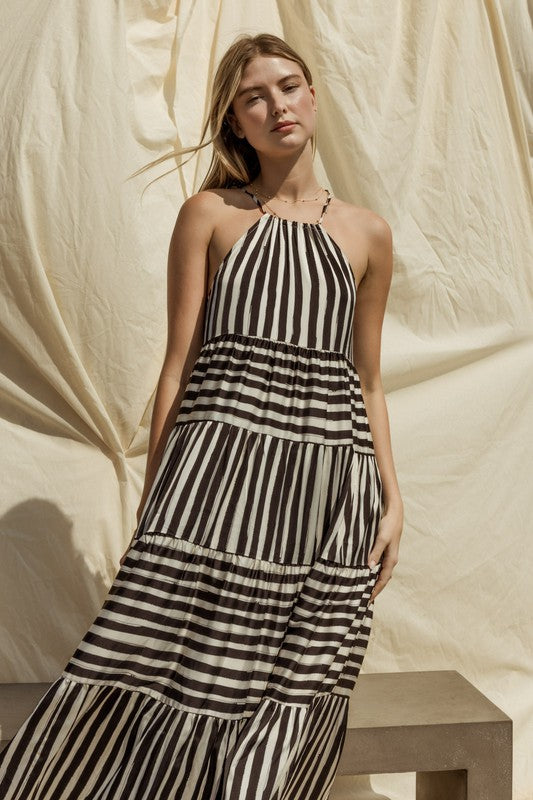 In Love Maxi Tiered Dress