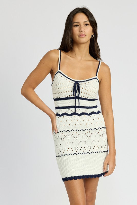 Won't Forget Crochet Dress