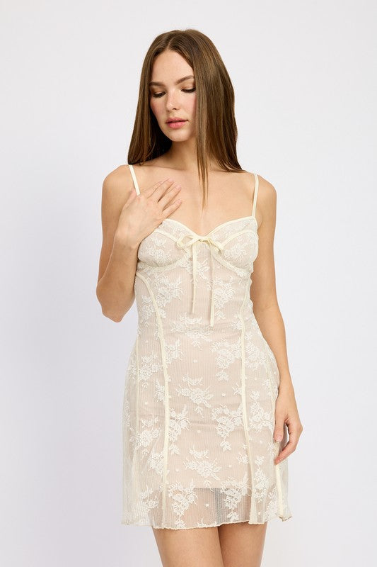 By Your Side Lace Dress