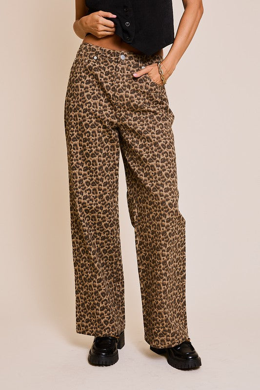 Hey Angel Leopard Pants