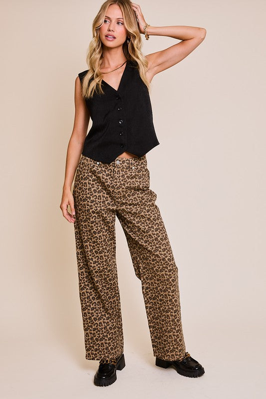 Hey Angel Leopard Pants