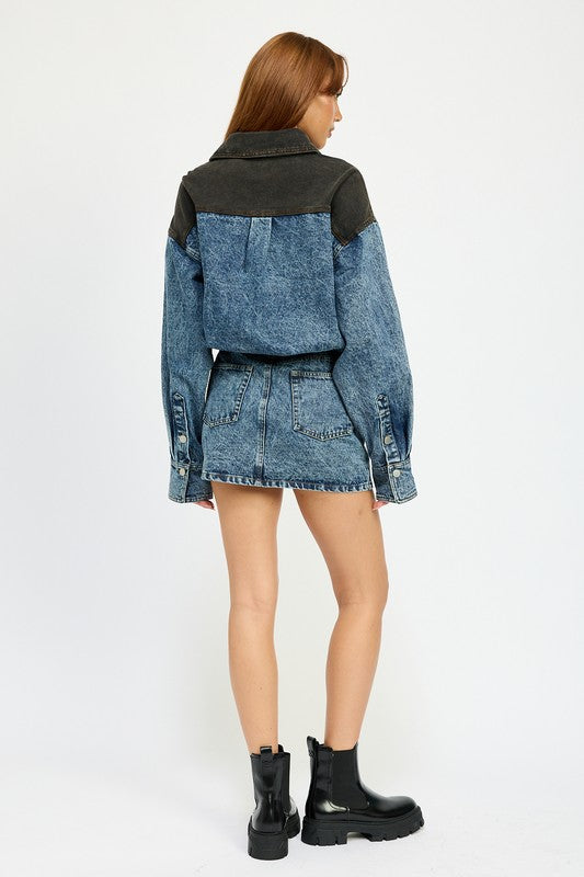 On My Mind Denim Dress