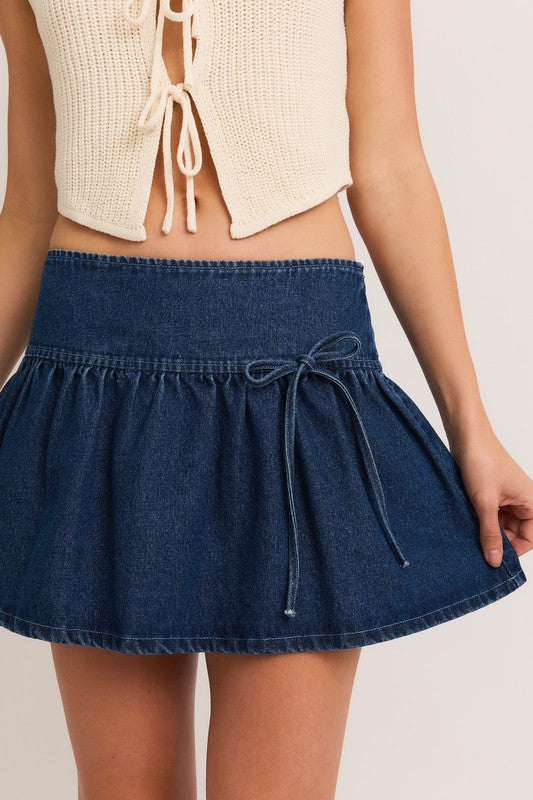 How I Feel Denim Skirt