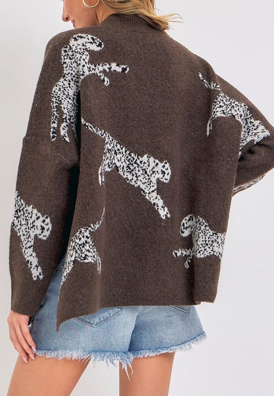 So It Goes Leopard Sweater