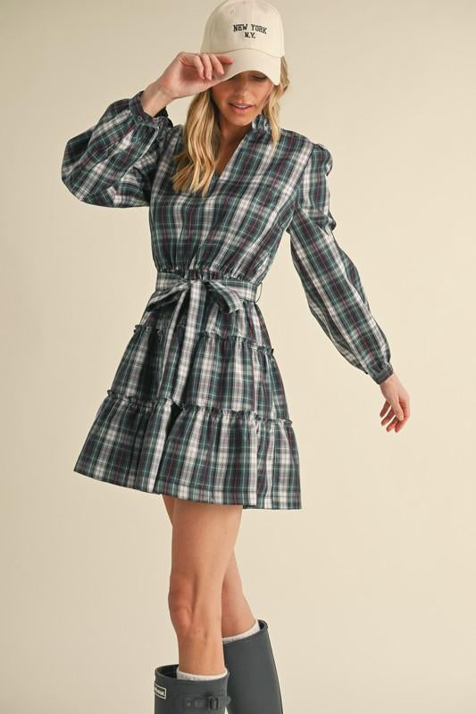 The Way Plaid Dress