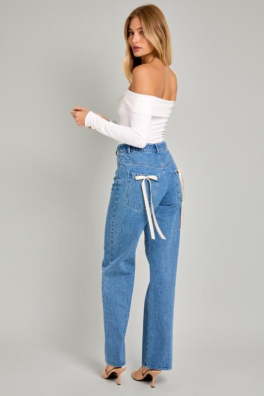 Be Yours Bow Denim