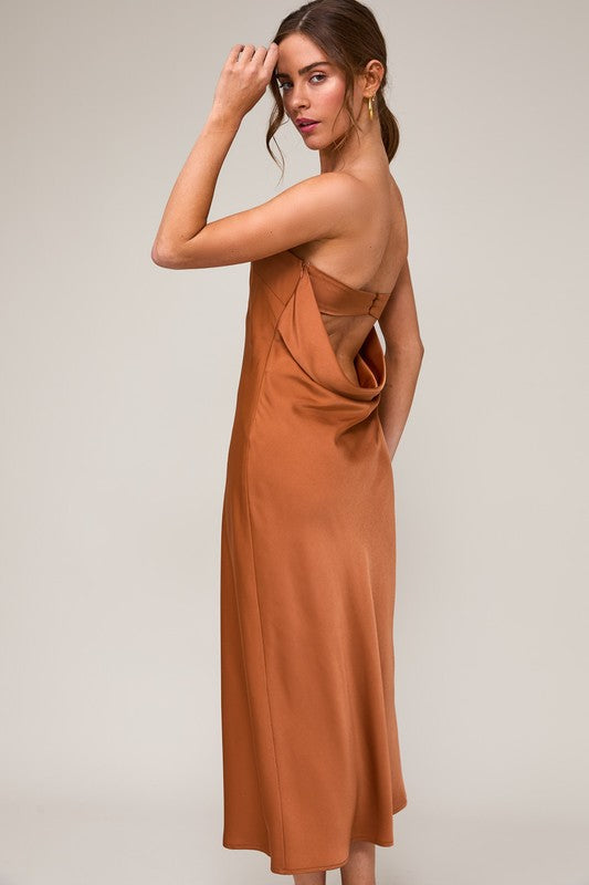 Cinnamon Girl Midi Dress